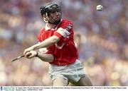 10 August 2003; Wayne Sherlock of Cork during the Guinness All-Ireland Senior Hurling Championship Semi-Final match between Cork and Wexford at Croke Park in Dublin. Photo by Damien Eagers/Sportsfile