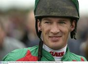 28 July 2003; Jockey Paul Carberry during Galway Racing Festival at Ballybrit Racecourse in Galway. Photo by Brendan Moran/Sportsfile