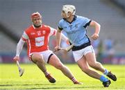 17 March 2018: Kieran Kennedy of Na Piarsaigh in action against David Treacy of Cuala during the AIB GAA Hurling All-Ireland Senior Club Championship Final match between Cuala and Na Piarsaigh at Croke Park in Dublin. Photo by Stephen McCarthy/Sportsfile