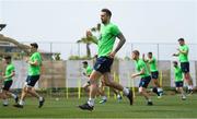 20 March 2018; Shane Duffy during Republic of Ireland squad training at Regnum Sports Centre in Belek, Turkey. Photo by Stephen McCarthy/Sportsfile