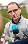 20 March 2018; Manager Martin O'Neill speaks to the media following Republic of Ireland squad training at Regnum Sports Centre in Belek, Turkey. Photo by Stephen McCarthy/Sportsfile