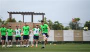 20 March 2018; Seamus Coleman during Republic of Ireland squad training at Regnum Sports Centre in Belek, Turkey. Photo by Stephen McCarthy/Sportsfile