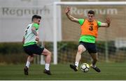 20 March 2018; Darragh Lenihan, right, and Sean Maguire during Republic of Ireland squad training at Regnum Sports Centre in Belek, Turkey. Photo by Stephen McCarthy/Sportsfile