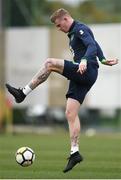 20 March 2018; James McClean during Republic of Ireland squad training at Regnum Sports Centre in Belek, Turkey. Photo by Stephen McCarthy/Sportsfile