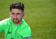 21 March 2018; Sean Maguire poses for a portrait after speaking to media following Republic of Ireland squad training at Regnum Sports Centre in Belek, Turkey. Photo by Stephen McCarthy/Sportsfile