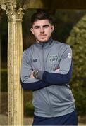 21 March 2018; Ryan Manning poses for a portrait following a Republic of Ireland U21 press conference at Dunboyne Castle in Dunboyne, Co Meath. Photo by Seb Daly/Sportsfile
