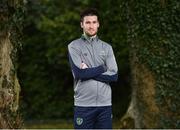 21 March 2018; Corey Whelan poses for a portrait following a Republic of Ireland U21 press conference at Dunboyne Castle in Dunboyne, Co Meath. Photo by Seb Daly/Sportsfile