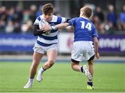 21 March 2018; Tom Henderson of Blackrock College is tackled by Ross Moore of St Mary's College during the Bank of Ireland Leinster Schools Junior Cup Final match between St Mary’s College and Blackrock College at Energia Park in Dublin. Photo by Seb Daly/Sportsfile