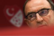 22 March 2018; Manager Martin O'Neill during a press conference at Antalya Stadium in Antalya, Turkey. Photo by Stephen McCarthy/Sportsfile
