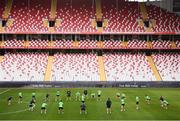 22 March 2018; Republic of Ireland players during a training session at Antalya Stadium in Antalya, Turkey. Photo by Stephen McCarthy/Sportsfile