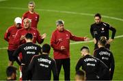22 March 2018; Turkey head coach Mircea Lucescu during a training session at Antalya Stadium in Antalya, Turkey. Photo by Stephen McCarthy/Sportsfile