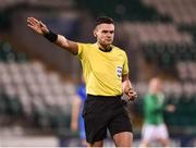 22 March 2018; Referee Robert Hennessy during the U21 International Friendly match between Republic of Ireland and Iceland at Tallaght Stadium in Dublin. Photo by Seb Daly/Sportsfile