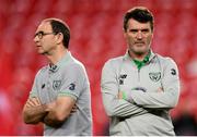 23 March 2018; Republic of Ireland assistant manager Roy Keane, right, and manager Martin O'Neill prior to the International Friendly match between Turkey and Republic of Ireland at Antalya Stadium in Antalya, Turkey. Photo by Stephen McCarthy/Sportsfile