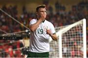 23 March 2018; Scott Hogan of Republic of Ireland reacts after a missed chance on goal during the International Friendly match between Turkey and Republic of Ireland at Antalya Stadium in Antalya, Turkey. Photo by Stephen McCarthy/Sportsfile