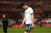 23 March 2018; Declan Rice of Republic of Ireland following the International Friendly match between Turkey and Republic of Ireland at Antalya Stadium in Antalya, Turkey. Photo by Stephen McCarthy/Sportsfile