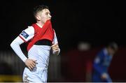 23 March 2018; James Doona of St Patrick's Athletic reacts after a missed chance during the SSE Airtricity League Premier Division match between St Patrick's Athletic and Limerick at Richmond Park in Dublin.  Photo by Piaras Ó Mídheach/Sportsfile