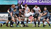 24 March 2018; Iain Henderson of Ulster is tackled in a line-out during the Guinness PRO14 Round 18 match between Cardiff Blues and Ulster at Cardiff Arms Park in Cardiff, Wales. Photo by Chris Fairweather/Sportsfile