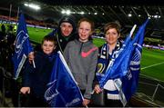 24 March 2018; Leinster supporters ahead of the Guinness PRO14 Round 18 match between Ospreys and Leinster at the Liberty Stadium in Swansea, Wales. Photo by Ramsey Cardy/Sportsfile