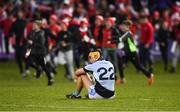 24 March 2018; Tommy Grimes of Na Piarsaigh dejected after the AIB GAA Hurling All-Ireland Senior Club Championship Final replay match between Cuala and Na Piarsaigh at O'Moore Park in Portlaoise, Laois. Photo by Piaras Ó Mídheach/Sportsfile