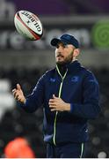 24 March 2018; Leinster backs coach Girvan Dempsey ahead of the Guinness PRO14 Round 18 match between Ospreys and Leinster at the Liberty Stadium in Swansea, Wales. Photo by Ramsey Cardy/Sportsfile