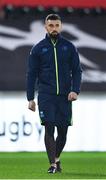 24 March 2018; Leinster athletic performance manager Cillian Reardon ahead of the Guinness PRO14 Round 18 match between Ospreys and Leinster at the Liberty Stadium in Swansea, Wales. Photo by Ramsey Cardy/Sportsfile