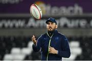 24 March 2018; Leinster backs coach Girvan Dempsey ahead of the Guinness PRO14 Round 18 match between Ospreys and Leinster at the Liberty Stadium in Swansea, Wales. Photo by Ramsey Cardy/Sportsfile