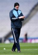 25 March 2018; Dublin manager Pat Gilroy prior to the Allianz Hurling League Division 1 Quarter-Final match between Dublin and Tipperary at Croke Park in Dublin. Photo by Stephen McCarthy/Sportsfile