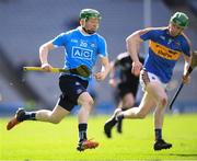 25 March 2018; Fergal Whitely of Dublin has his run tracked by Paudie Feehan of Tipperary during the Allianz Hurling League Division 1 Quarter-Final match between Dublin and Tipperary at Croke Park in Dublin. Photo by Stephen McCarthy/Sportsfile