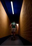 25 March 2018; Seamus Quigley of Fermanagh makes his way back into the dressing room ahead of the Allianz Football League Division 3 Round 7 match between Longford and Fermanagh at Glennon Brothers Pearse Park in Longford. Photo by Eóin Noonan/Sportsfile