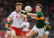 25 March 2018; Cathal McShane of Tyrone in action against Mark Griffin of Kerry during the Allianz Football League Division 1 Round 7 match between Tyrone and Kerry at Healy Park in Omagh, Tyrone. Photo by Brendan Moran/Sportsfile