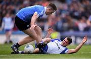 25 March 2018; Ryan Wylie of Monaghan in action against Brian Fenton of Dublin during the Allianz Football League Division 1 Round 7 match between Dublin and Monaghan at Croke Park in Dublin. Photo by Stephen McCarthy/Sportsfile