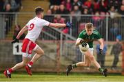 25 March 2018; Killian Spillane of Kerry in action against Declan McClure of Tyrone during the Allianz Football League Division 1 Round 7 match between Tyrone and Kerry at Healy Park in Omagh, Tyrone. Photo by Brendan Moran/Sportsfile