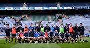 25 March 2018; The Dublin squad prior to the Allianz Hurling League Division 1 Quarter-Final match between Dublin and Tipperary at Croke Park in Dublin. Photo by Stephen McCarthy/Sportsfile
