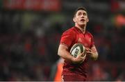 24 March 2018; Ian Keatley of Munster during to the Guinness PRO14 Round 18 match between Munster and Scarlets at Thomond Park in Limerick. Photo by Diarmuid Greene/Sportsfile