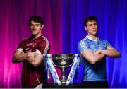 26 March 2018; The 2018 Allianz Football League Division 1 Final takes place at Croke Park this Sunday April 1st. In attendance at a photocall ahead of the Allianz Football League Division 1 Final is Shane Walsh of Galway, left, and John Small of Dublin, at Croke Park, Dublin. Photo by Seb Daly/Sportsfile