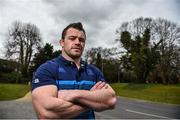 26 March 2018; Cian Healy poses for a portrait following a Leinster Rugby press conference at Leinster Rugby Headquarters in Dublin. Photo by Ramsey Cardy/Sportsfile