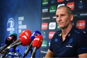 26 March 2018; Senior coach Stuart Lancaster during a Leinster Rugby press conference at Leinster Rugby Headquarters in Dublin. Photo by Ramsey Cardy/Sportsfile