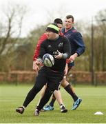 26 March 2018; Dave Kilcoyne during Munster Rugby squad training at the University of Limerick in Limerick. Photo by Diarmuid Greene/Sportsfile