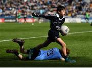 25 March 2018; Action from the half-time go-games during the Allianz Football League Division 1 Round 7 match between Dublin and Monaghan at Croke Park in Dublin. Photo by Stephen McCarthy/Sportsfile