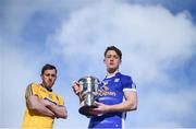 27 March 2018; The 2018 Allianz Football League Division 2 Final takes place at Croke Park this Sunday April 1st. In attendance at a photocall ahead of the Division 2 Final are Ciarán Brady of Cavan, right, and Conor Devaney of Roscommon at Croke Park, Dublin. Photo by David Fitzgerald/Sportsfile