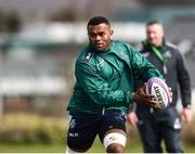 27 March 2018; Naulia Dawai during Connacht Rugby squad training at the Sportsground in Galway. Photo by Seb Daly/Sportsfile