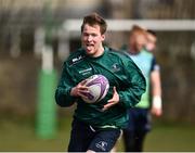 27 March 2018; Kieran Marmion during Connacht Rugby squad training at the Sportsground in Galway. Photo by Seb Daly/Sportsfile