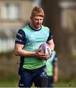 27 March 2018; Darragh Leader during Connacht Rugby squad training at the Sportsground in Galway. Photo by Seb Daly/Sportsfile