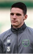 27 March 2018; Declan Rice of Republic of Ireland prior to the UEFA U21 Championship Qualifier match between the Republic of Ireland and Azerbaijan at Tallaght Stadium in Dublin. Photo by Stephen McCarthy/Sportsfile