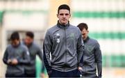 27 March 2018; Declan Rice of Republic of Ireland prior to the UEFA U21 Championship Qualifier match between the Republic of Ireland and Azerbaijan at Tallaght Stadium in Dublin. Photo by Stephen McCarthy/Sportsfile