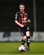 26 March 2018; Jamie Hamilton of Bohemians during the EA SPORTS Cup First Round match between Bohemians and Cabinteely at Dalymount Park in Dublin.  Photo by David Fitzgerald/Sportsfile