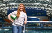28 March 2018; Niall Quinn and Amber Barrett were announced today as Ambassadors for 2018 Para Swimming Allianz European Championships. Niall and Amber will now join Gordon D’Arcy and Jessie Barr along with 4, yet to be announced, ambassadors who will all take part in a 50m Ambassador challenge that will take place as part of the championships on Friday, August 17th. Pictured at the announcement is Amber Barrett, at the National Aquatic Centre, in Blanchardstown, Dublin. Photo by Sam Barnes/Sportsfile