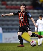 26 March 2018; Daniel Grant of Bohemians during the EA SPORTS Cup First Round match between Bohemians and Cabinteely at Dalymount Park in Dublin.  Photo by David Fitzgerald/Sportsfile