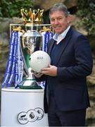 28 March 2018; Bryan Robson at the launch of Carling Ireland's Play on a Premier League Pitch Experience. Carling are giving Irish fans the chance to win an experience of a lifetime to play a match on a Premier League pitch. To enter, visit www.facebook.com/CarlingIreland. Photo by Brendan Moran/Sportsfile