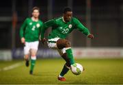27 March 2018; Olamide Shodipo of Republic of Ireland during the UEFA U21 Championship Qualifier match between the Republic of Ireland and Azerbaijan at Tallaght Stadium in Dublin. Photo by Stephen McCarthy/Sportsfile